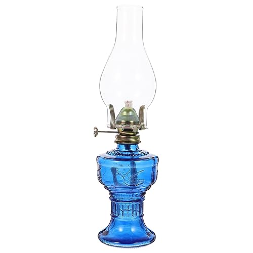 Sosoport Glas Petroleumlampe Vintage Innenbereich Öllampe Retro Dekoration Haushaltsbedarf Petroleumlaterne Petroleumlampe Petroleumöllicht Laternenfür Sosoport Glas Petroleumlampe Vintage Innenbereich Öllampe Retro Dekoration Haushaltsbedarf Petroleumlaterne Petroleumlampe Petroleumöllicht Laternenfür von Sosoport