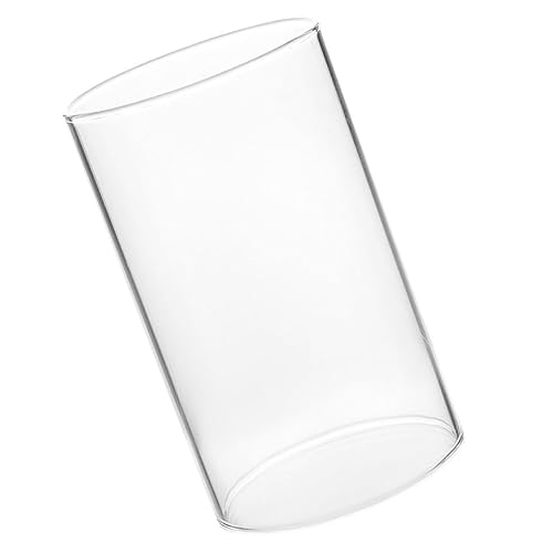 Sosoport Glaskerzenhalter Klar Aus Borosilikatglas Kerzenhülse Transparent Für Kerzenhalter Schutz Staubdicht Winddicht Dekorativ Sosoport Glaskerzenhalter Klar Aus Borosilikatglas Kerzenhülse Transparent Für Kerzenhalter Schutz Staubdicht Winddicht Dekorativ von Sosoport
