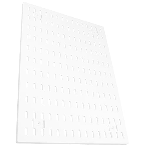 Sosoport Hängendes Lochwand Regal für Wandmontage Großes Weißes Stecktafel Organizer System für Büro Küche und Badezimmer DIY Aufbewahrungslösung für Schlüssel Handtücher und Sosoport Hängendes Lochwand Regal für Wandmontage Großes Weißes Stecktafel Organizer System für Büro Küche und Badezimmer DIY Aufbewahrungslösung für Schlüssel Handtücher und von Sosoport