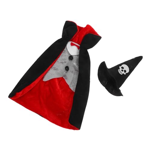 Sosoport Halloween Flaschenbezug mit Spitzem Hut Dekorative Weinflaschenhülle für Rote Weine Festliche Tischdeko für Halloween Partys zu Hause Restaurant und Weinaccessoire Sosoport Halloween Flaschenbezug mit Spitzem Hut Dekorative Weinflaschenhülle für Rote Weine Festliche Tischdeko für Halloween Partys zu Hause Restaurant und Weinaccessoire von Sosoport