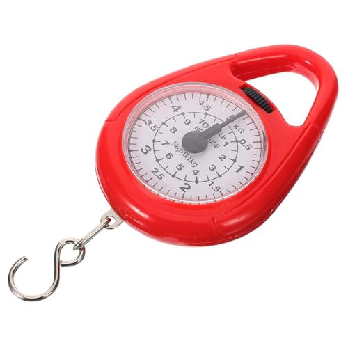 Sosoport Handheld Mini Federwaage Tragbare Hängewaage mit Haken Leichtgewicht Gepäckwaage für Reisen Angeln und Alltag Präzise Mechanische Klein und Einfach Ablesbar Sosoport Handheld Mini Federwaage Tragbare Hängewaage mit Haken Leichtgewicht Gepäckwaage für Reisen Angeln und Alltag Präzise Mechanische Klein und Einfach Ablesbar von Sosoport
