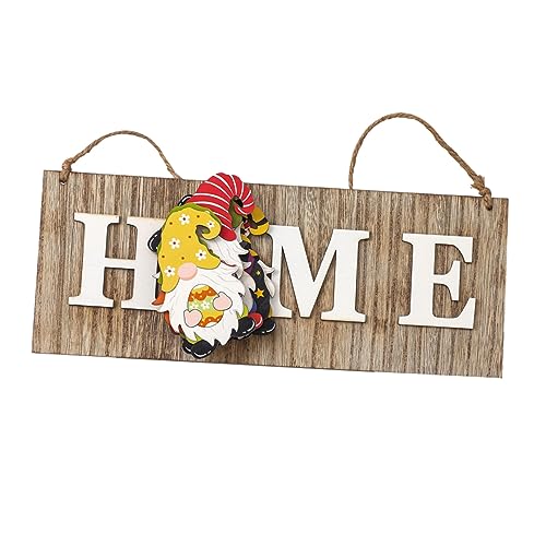 Sosoport Holz Türschild Willkommenstafel mit Austauschbarem Design Dekoratives Hängendes Schild aus Holz für Haustür Stilvolles Langlebiges Willkommensschild für Zuhause Einfache Montage von Sosoport