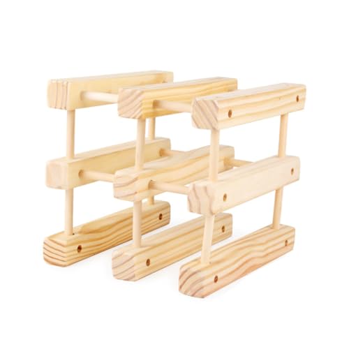 Sosoport Holz Weinregal Flaschen Stabiles Horizontales Weinflaschenregal Weinhalter Aufbewahrung Regal für Weinliebhaber Kompakter Holz flaschenständer für Küche Wohnzimmer Bar Sosoport Holz Weinregal Flaschen Stabiles Horizontales Weinflaschenregal Weinhalter Aufbewahrung Regal für Weinliebhaber Kompakter Holz flaschenständer für Küche Wohnzimmer Bar von Sosoport