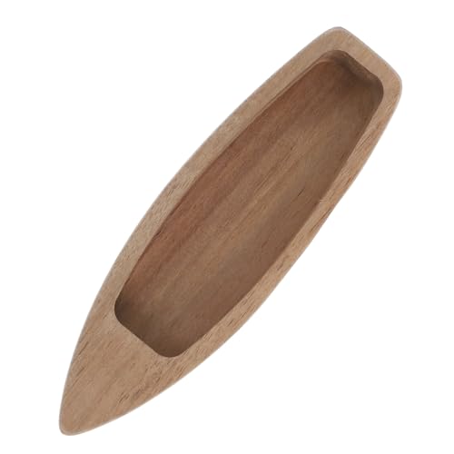 Sosoport Holzboot Modell Unvollendetes Miniaturboot als Tischdeko Handgefertigtes Holzschiff Ornament für Bootsammler und Kreative Wohnraumgestaltung von Sosoport