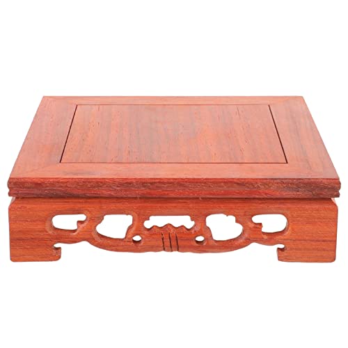 Sosoport Holzdisplay Sockel Retro Holzständer für Vase Bonsai Dekoration Kompakt Leicht Vielseitig für Zuhause Büro von Sosoport