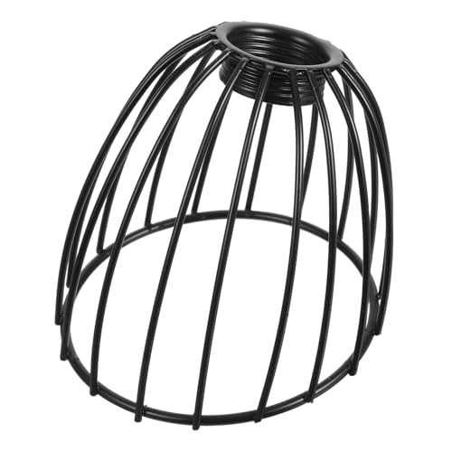 Sosoport Industrieller Lampenschirm Metallrahmen Ersatzteil für Vintage Vogelkäfig Pendelleuchte und Stehlampe Einfache Montage Schwarzer Mini Lampenschirm Zubehör für Wohn und Esszimmer Sosoport Industrieller Lampenschirm Metallrahmen Ersatzteil für Vintage Vogelkäfig Pendelleuchte und Stehlampe Einfache Montage Schwarzer Mini Lampenschirm Zubehör für Wohn und Esszimmer von Sosoport