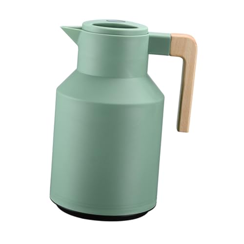 Sosoport Isolierter Glas Kessel mit Griff Thermoskanne für Zuhause Praktischer Warmhalte Wasserbehälter Vakuumisolierter Heißwasser Behälter für Tee und Kaffee Tragbar und Sicher von Sosoport