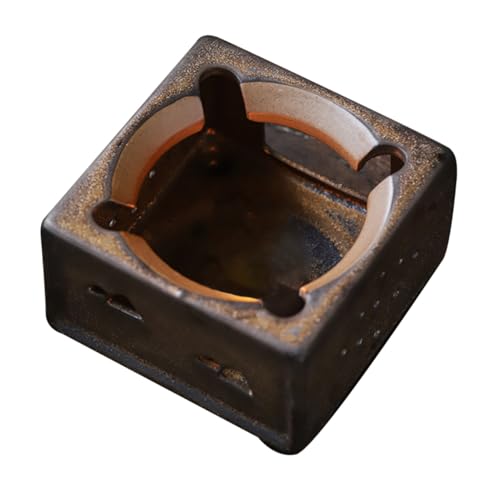 Sosoport Keramik Teekannen wärmer Stövchen Retro Design aus Hochwertiger Keramik für Gleichmäßige Warmhaltefunktion ohne Teelicht Praktisches Porzellan Stövchen für Haushalts teekannen Sosoport Keramik Teekannen wärmer Stövchen Retro Design aus Hochwertiger Keramik für Gleichmäßige Warmhaltefunktion ohne Teelicht Praktisches Porzellan Stövchen für Haushalts teekannen von Sosoport