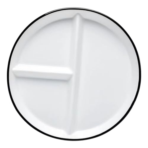 Sosoport Keramikteller mit Unterteilungen Portion Control Snackplatte für Senioren und Geteilte Servierplatte zur Portionskontrolle Multifunktional für Snacks Obst und Ausgewogene Sosoport Keramikteller mit Unterteilungen Portion Control Snackplatte für Senioren und Geteilte Servierplatte zur Portionskontrolle Multifunktional für Snacks Obst und Ausgewogene von Sosoport