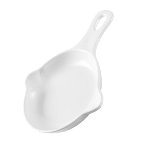 Sosoport Keramische Escargot Backplatte mit Ergonomischen Griffen Vielseitige Schnecken servierplatte für Grill Ofen und Restaurant Hitzebeständig und Einfach zu Handhaben von Sosoport