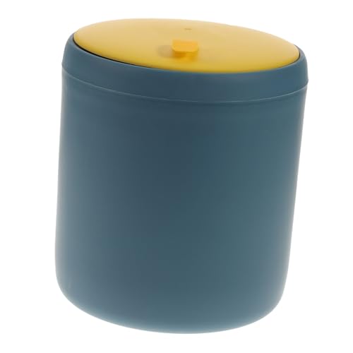 Sosoport Kleiner Desktop mülleimer aus Kunststoff mit Press deckel Kompakter Tischabfalleimer für Küche Büro und Schlafzimmer Stabiler Mini Abfallbehälter für Kaffee und Obstreste Sosoport Kleiner Desktop mülleimer aus Kunststoff mit Press deckel Kompakter Tischabfalleimer für Küche Büro und Schlafzimmer Stabiler Mini Abfallbehälter für Kaffee und Obstreste von Sosoport