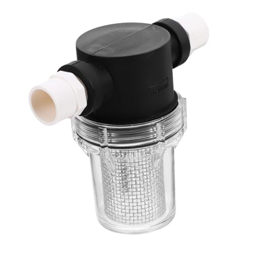 Sosoport Kompakter PVC Wasserfilter mit Mesh Filtereinsatz Langlebiger Garten Wasserreiniger für Rohrleitungen Einfach Installierbarer und Tragbarer Pumpenfilter zur Effektiven Sosoport Kompakter PVC Wasserfilter mit Mesh Filtereinsatz Langlebiger Garten Wasserreiniger für Rohrleitungen Einfach Installierbarer und Tragbarer Pumpenfilter zur Effektiven von Sosoport