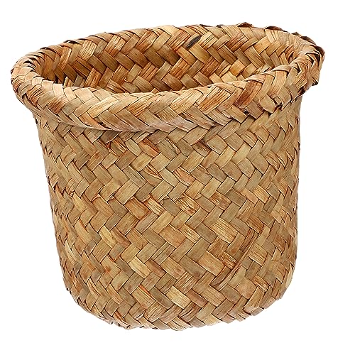 Sosoport Korb aus Seegras Robuster Abfallkorb für Täglichen Gebrauch Eleganter Papierkorb für Zuhause Vielseitiger Mülleimer und Stilvolles Wohnaccessoire Sosoport Korb aus Seegras Robuster Abfallkorb für Täglichen Gebrauch Eleganter Papierkorb für Zuhause Vielseitiger Mülleimer und Stilvolles Wohnaccessoire von Sosoport