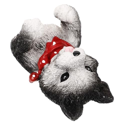 Sosoport Kreativer Hund Wandhaken aus Resin Selbstklebender Power Plug Halter Vielseitiger Kabel Organizer mit Schlitzdesign Platzsparend für Netzstecker und Schlüssel Praktische von Sosoport