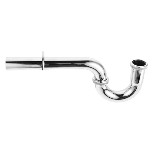 Sosoport Küchenspüle Abflussrohr P Förmiger Siphon aus für Waschbecken und Badezimmer Installieren Rostfrei und Geeignet für Verschiedene Spülen Sosoport Küchenspüle Abflussrohr P Förmiger Siphon aus für Waschbecken und Badezimmer Installieren Rostfrei und Geeignet für Verschiedene Spülen von Sosoport