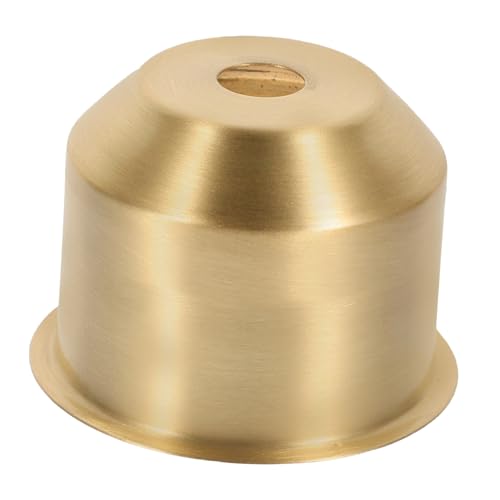 Sosoport Lampenfassung aus Reinem Kupfer Halboffene LED Lampenhalterung Rostbeständig Stilvolles Design Praktische DIY Lampenfassung für Wand Deckenleuchten von Sosoport