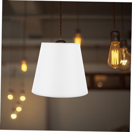 Sosoport Lampenschirm Ersatz Stoff Lampenschirm Weißer Leinen Tischlampe Stehleuchte Wandlampe Leicht Installierbar Vielseitig Schlafzimmer Wohnzimmer Sosoport Lampenschirm Ersatz Stoff Lampenschirm Weißer Leinen Tischlampe Stehleuchte Wandlampe Leicht Installierbar Vielseitig Schlafzimmer Wohnzimmer von Sosoport
