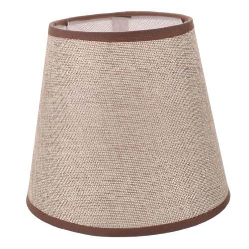 Sosoport Lampenschirm aus Stoff Moderner Konischer Lampenschirm für Tischleuchte Einfacher Stil Geeignet für Schlafzimmer Wohnzimmer Hotel von Sosoport