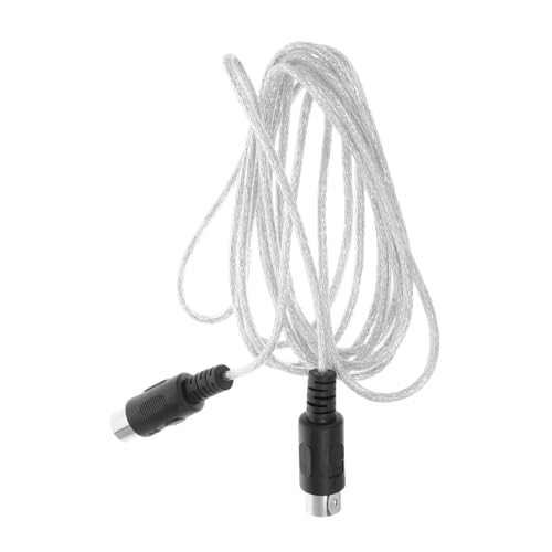 Sosoport Midi Kabel Midi Verlängerungskabel für Synthesizer und Digitale Instrumente Flexibles Audio Kabel für Musiker Einfache Handhabung Präzise Signalübertragung von Sosoport