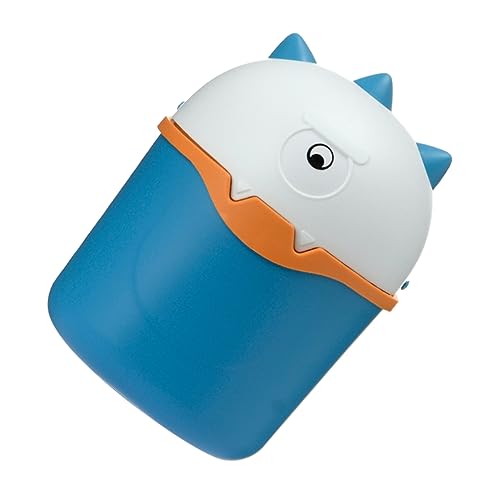 Sosoport Mini Abfalleimer mit Klappdeckel Cartoon Mülleimer für Schreibtisch Büro und Zuhause Stabiler Kunststoff für Abfälle Wie Taschentücher und Blau Sosoport Mini Abfalleimer mit Klappdeckel Cartoon Mülleimer für Schreibtisch Büro und Zuhause Stabiler Kunststoff für Abfälle Wie Taschentücher und Blau von Sosoport