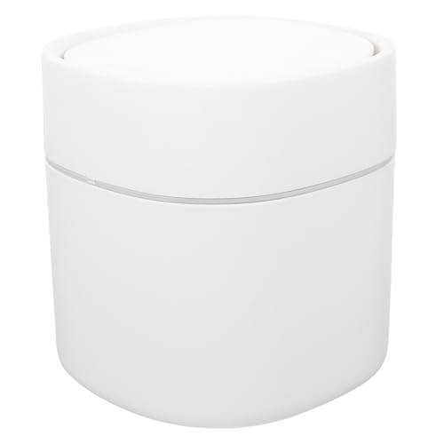 Sosoport Mini Desktop Mülleimer mit Pressdeckel Kompakter Weiß für Büro Schlafzimmer Küche und Auto Tragbarer Schreibtisch Abfalleimer aus Pp material Rostfrei Geruchshemmend Sosoport Mini Desktop Mülleimer mit Pressdeckel Kompakter Weiß für Büro Schlafzimmer Küche und Auto Tragbarer Schreibtisch Abfalleimer aus Pp material Rostfrei Geruchshemmend von Sosoport