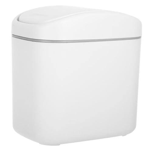 Sosoport Mini Mülleimer mit Deckel Tragbarer Tischabfallbehälter für Schreibtisch und Büro Elegantes Design Platzsparend und Leicht zu Reinigen Sosoport Mini Mülleimer mit Deckel Tragbarer Tischabfallbehälter für Schreibtisch und Büro Elegantes Design Platzsparend und Leicht zu Reinigen von Sosoport