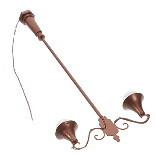 Sosoport Miniatur Gartenlampe Modell Höhenverstellbare LED Außenleuchte für Sandtisch Dekoration Puppenhaus Landschaftsdesign DIY Miniatur Garten Dekoration Antik Bronze mit Warmem Licht Sosoport Miniatur Gartenlampe Modell Höhenverstellbare LED Außenleuchte für Sandtisch Dekoration Puppenhaus Landschaftsdesign DIY Miniatur Garten Dekoration Antik Bronze mit Warmem Licht von Sosoport