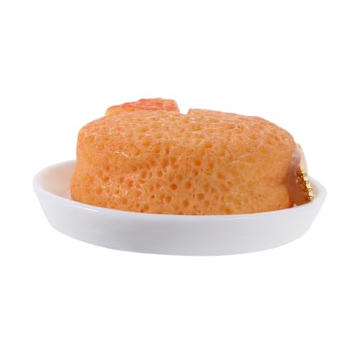 Sosoport Miniatur Lebensmittelmodell Realistische Küchenkuchen Dekoration für Puppenhäuser Tragbar und Langlebig für Kreative Szenen zu Hause oder Unterwegs für DIY Projekte von Sosoport