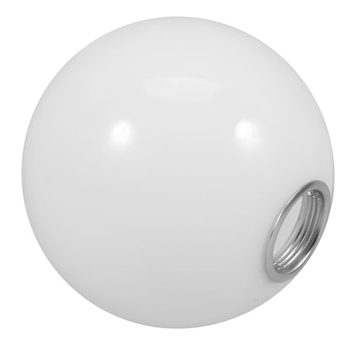 Sosoport Moderner Milchweißer Glas lampenschirm Kugel für Tisch Hängeleuchten Deckenleuchten Hochwertige Lichtabdeckung Eleganter Ersatz Lampenschirm mit Optimaler Lichtdurchlässigkeit von Sosoport