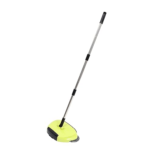 Sosoport Multifunktionale Handkehrmaschine mit Kehrschaufel und Müllbehälter Drehbarer Bodenwischer aus Hochwertigem und Verstellbarer Griff von Sosoport