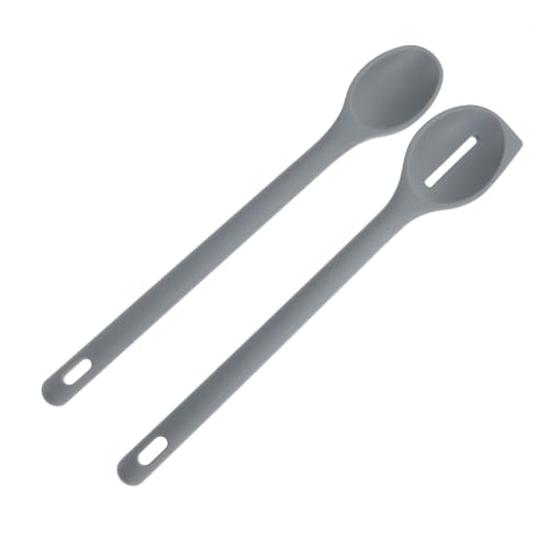 Sosoport Multifunktionaler Silikon Kochlöffel Teiliges mit Sieb Antihaftbeschichtet Hitzebeständig Haushaltsgeeignet für Braten Servieren und Aufbewahrung für Küche und Wiederverwendbar Sosoport Multifunktionaler Silikon Kochlöffel Teiliges mit Sieb Antihaftbeschichtet Hitzebeständig Haushaltsgeeignet für Braten Servieren und Aufbewahrung für Küche und Wiederverwendbar von Sosoport