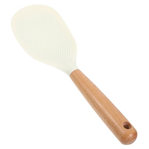 Sosoport Reislöffel aus Lebensmittelechtem Silikon Antihaftbeschichtet Ergonomischer Griff Hitzebeständig Vielseitig für Reis Brei Buffet und Küche für Zuhause Hotel Restaurant Sosoport Reislöffel aus Lebensmittelechtem Silikon Antihaftbeschichtet Ergonomischer Griff Hitzebeständig Vielseitig für Reis Brei Buffet und Küche für Zuhause Hotel Restaurant von Sosoport
