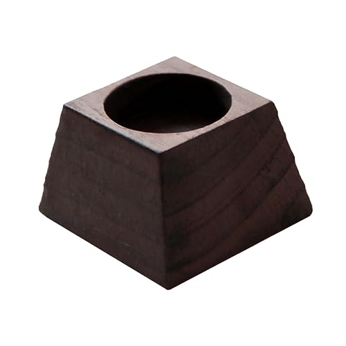 Sosoport Romantischer Vintage Kerzenhalter aus Schwarzem Holz Rustikaler Teelichtständer für Esszimmerdeko Natürlicher Holz Kerzenständer für Gemütliche Wohnambiente und Festliche Anlässe Sosoport Romantischer Vintage Kerzenhalter aus Schwarzem Holz Rustikaler Teelichtständer für Esszimmerdeko Natürlicher Holz Kerzenständer für Gemütliche Wohnambiente und Festliche Anlässe von Sosoport