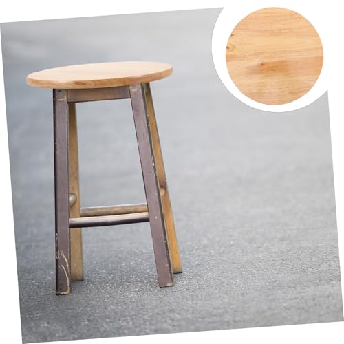 Sosoport Runder Holzhocker Sitz Ersatzplatte U kante Robuste Massivholz Sitzfläche Kratzfest Vielseitig für Barhocker Küchenhocker Esszimmer und Bürostühle Einfach zu Reinigen Sosoport Runder Holzhocker Sitz Ersatzplatte U kante Robuste Massivholz Sitzfläche Kratzfest Vielseitig für Barhocker Küchenhocker Esszimmer und Bürostühle Einfach zu Reinigen von Sosoport