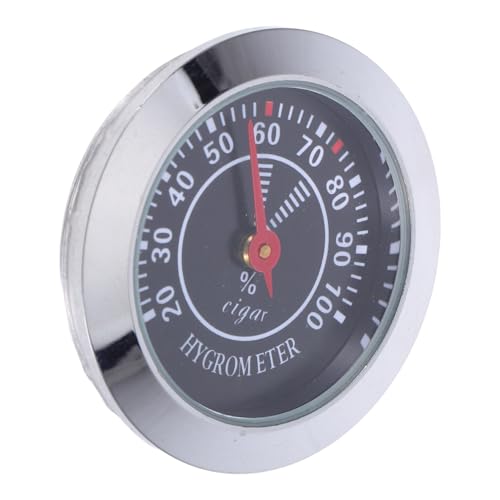 Sosoport Rundes Analog Hygrometer für Zigarrenhumidor Präzise Feuchtigkeitsmessung Robustes Design für Zigarrenschachteln und Violinenkoffer Batteriefrei Installieren für Hausgebrauch Sosoport Rundes Analog Hygrometer für Zigarrenhumidor Präzise Feuchtigkeitsmessung Robustes Design für Zigarrenschachteln und Violinenkoffer Batteriefrei Installieren für Hausgebrauch von Sosoport