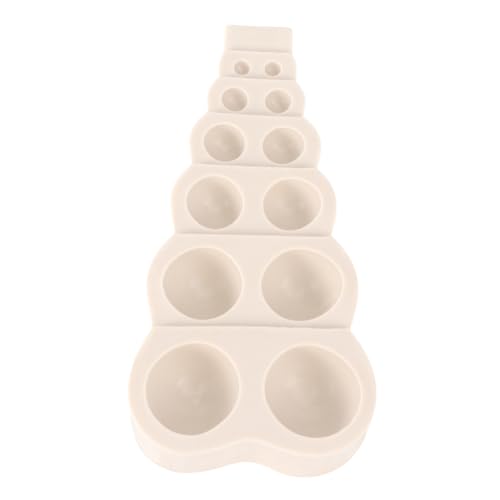 Sosoport Silikonform Kuchenbackform Halbkreis Pralinenform Wiederverwendbar Leicht zu Reinigen Multifunktionale Form für Schokolade Fondant Dessert Backen Kuchen Dekoration von Sosoport