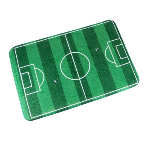 Sosoport Skid Resistant Flannel Floor Mat Mini Football Field Design Weicher Teppichboden Für Schlafzimmer Wohnzimmer Bodenschutzmatte Spielmatte Antirutsch Teppichboden Sosoport Skid Resistant Flannel Floor Mat Mini Football Field Design Weicher Teppichboden Für Schlafzimmer Wohnzimmer Bodenschutzmatte Spielmatte Antirutsch Teppichboden von Sosoport