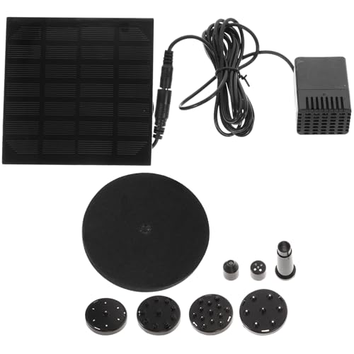 Sosoport Pumpe Für Teich 200 L/h Tauchpumpe Solarbetriebene Tauchwasserpumpe Für Den Außenbereich Gartenterrasse von Sosoport