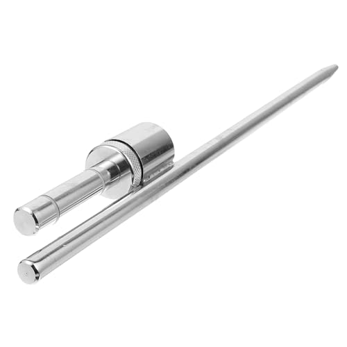 Sosoport Sonnenschirmständer Bodenanker Für Fahnenmasten Sandanker Beachflags-Stange Regenschirmanker Im Freien Fahnenmast Für Den Außenbereich Büro Metall Regenschirmständer von Sosoport