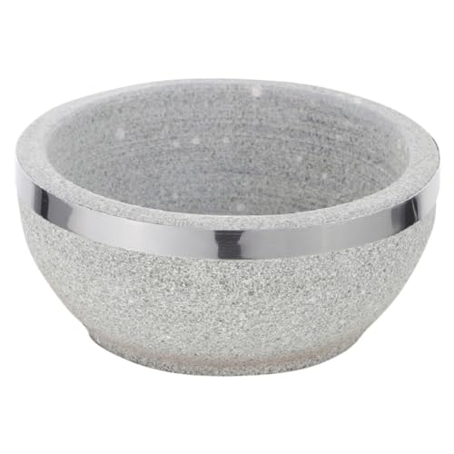 Sosoport Steintopf Hitzebeständig für Bibimbap und Schmortöpfe Natürliche Stein Schüssel Langlebiger Kochtopf für Suppen Reisgerichte und Eintöpfe Modernes Design Rand Sosoport Steintopf Hitzebeständig für Bibimbap und Schmortöpfe Natürliche Stein Schüssel Langlebiger Kochtopf für Suppen Reisgerichte und Eintöpfe Modernes Design Rand von Sosoport