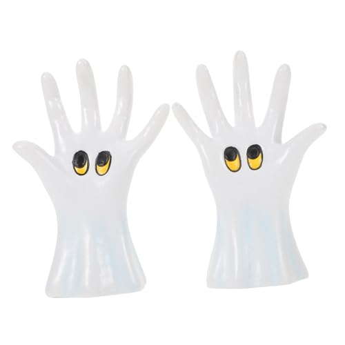 Sosoport Tablett Veranda Gruselige Tiered Figur Party Home Hand Regal Center Kaffee Büro Indoor Ghost Harz Für Statue Urlaub Skulptur Desktop Bauernhaus Figuren Lustige Anzeige Und von Sosoport