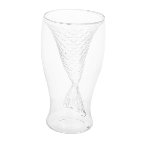 Sosoport Transparente Meerjungfrau Design Trinkgläser aus Hochwertigem für Cocktails Rotwein und Bier Vielseitig Einsetzbar für Partys und Sosoport Transparente Meerjungfrau Design Trinkgläser aus Hochwertigem für Cocktails Rotwein und Bier Vielseitig Einsetzbar für Partys und von Sosoport