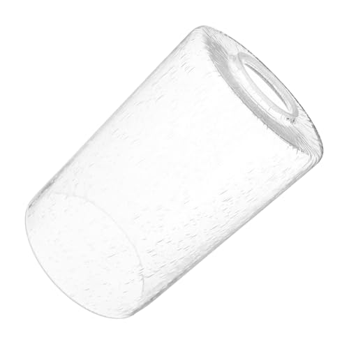 Sosoport Transparenter Zylindrischer Glas lampenschirm mit Blasenstruktur Dekorativer Kleiner Deckenlampenschirm Ersatz für Hängelampen Stilvoller Lampenschirm für Wohnzimmer und Flur Sosoport Transparenter Zylindrischer Glas lampenschirm mit Blasenstruktur Dekorativer Kleiner Deckenlampenschirm Ersatz für Hängelampen Stilvoller Lampenschirm für Wohnzimmer und Flur von Sosoport