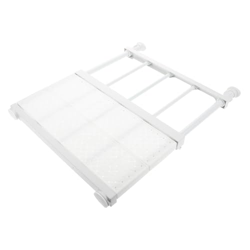 Sosoport Verstellbares Bohrfreies Kleiderschrank einlegeboard Teleskopisch Ausziehbar Platzsparender Organizer für Schränke Kleideraufbewahrung und Flexible Ordnung in Schlafzimmer und von Sosoport