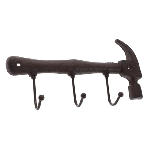 Sosoport Vintage Garderobenhaken aus Robustem Gusseisen Teilig Wandmontage Vielseitig als Schlüssel und Kleiderhaken für Jacken Hüte Taschen und Schals im Retro Stil Sosoport Vintage Garderobenhaken aus Robustem Gusseisen Teilig Wandmontage Vielseitig als Schlüssel und Kleiderhaken für Jacken Hüte Taschen und Schals im Retro Stil von Sosoport