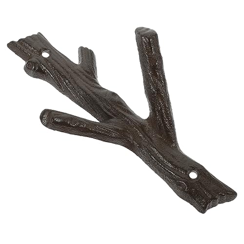 Sosoport Vintage Gusseisen Wandhaken Baumzweig Design Robuster Garderobenhaken zum Aufhängen Schwerer Gegenstände Dekorativer Retro Kleiderhaken für Bad Küche Flur Stabiles Eisenmaterial Sosoport Vintage Gusseisen Wandhaken Baumzweig Design Robuster Garderobenhaken zum Aufhängen Schwerer Gegenstände Dekorativer Retro Kleiderhaken für Bad Küche Flur Stabiles Eisenmaterial von Sosoport