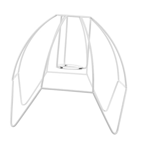 Sosoport Vintage Lampenschirmrahmen DIY Beleuchtungszubehör für Tischlampen und Deckenleuchten Retro Design Robust und Einfach zu Montieren für Kreative Projekte Zuhause von Sosoport