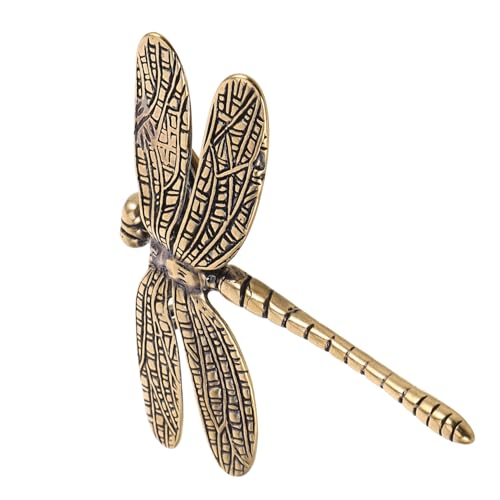 Sosoport Vintage Messing Libellen Möbelgriffe für Schränke und Küchenschränke Robuste Einfach zu Installierende Schubladenknöpfe mit Dekorativem Insekten design Geeignet für Türen Kommoden Sosoport Vintage Messing Libellen Möbelgriffe für Schränke und Küchenschränke Robuste Einfach zu Installierende Schubladenknöpfe mit Dekorativem Insekten design Geeignet für Türen Kommoden von Sosoport
