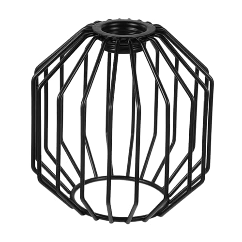 Sosoport Vintage Mini Vogelkäfig Lampenschirm Metall Hängelampe Robust Elegant Vielseitig Einsetzbar Einfache Montage für Wohn und Schlafräume Esszimmerbeleuchtung von Sosoport
