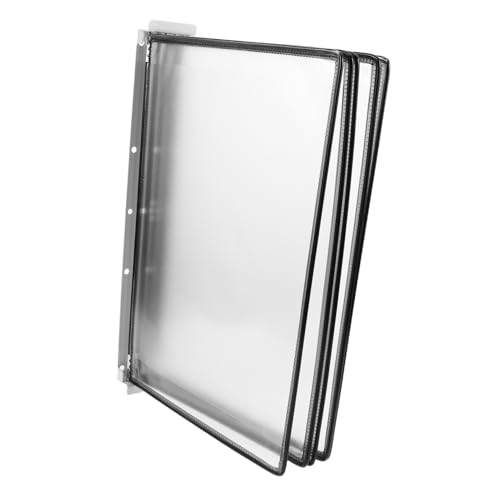Sosoport Wall Mounted File Holder Organizer Page Display System für Dokumente Wandhänger Ordner Aufbewahrung Platzsparend Büro Organizer von Sosoport